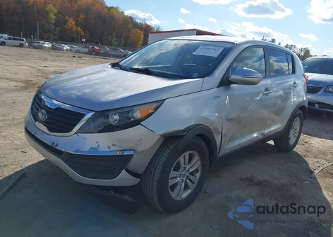 2011 Kia Sportage Lx из США, поврежденный, VIN KNDPBCA23B7080396